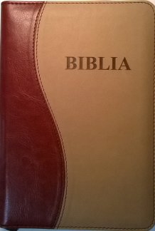 Biblie de lux medie - maro/bej