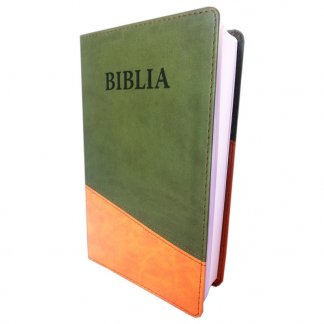 Biblia NTR – verde/portocaliu