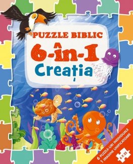 Puzzle biblic 6 in 1 - Creația